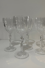 Ex-Display Set Of 6 Cristal d'Arques Wine/Water Goblets