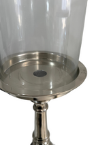 Pair Of Elegant Silver Candle Sticks - SECONDS