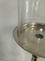 Pair Of Elegant Silver Candle Sticks - SECONDS