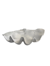 Ex-Display Medium White Faux Clam Shell
