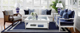 Bayview Square Coffee Table In White