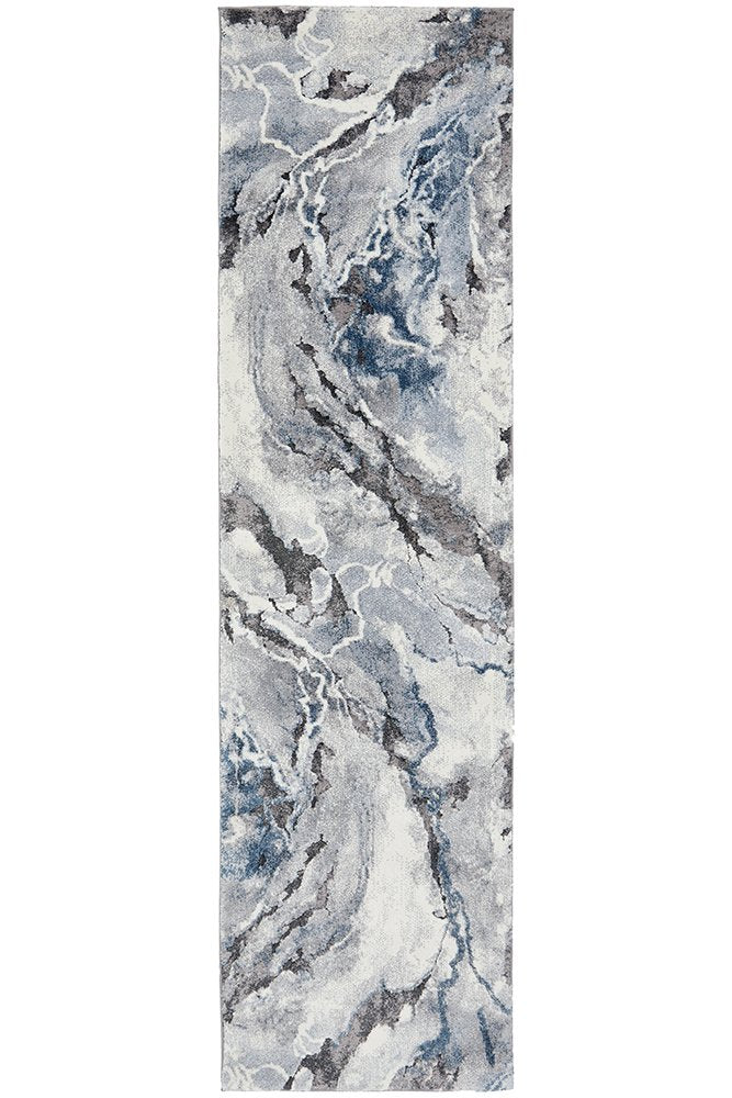 Crystal Blue Floor Runner