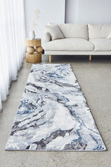 Crystal Blue Floor Runner