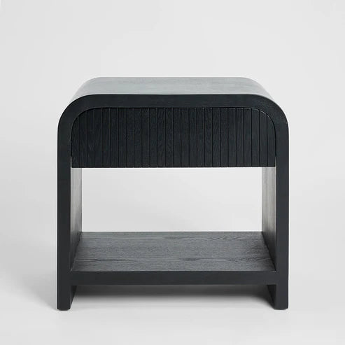 Byford Bedside Table in Black