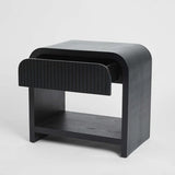 Byford Bedside Table in Black