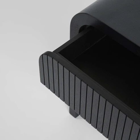 Byford Bedside Table in Black