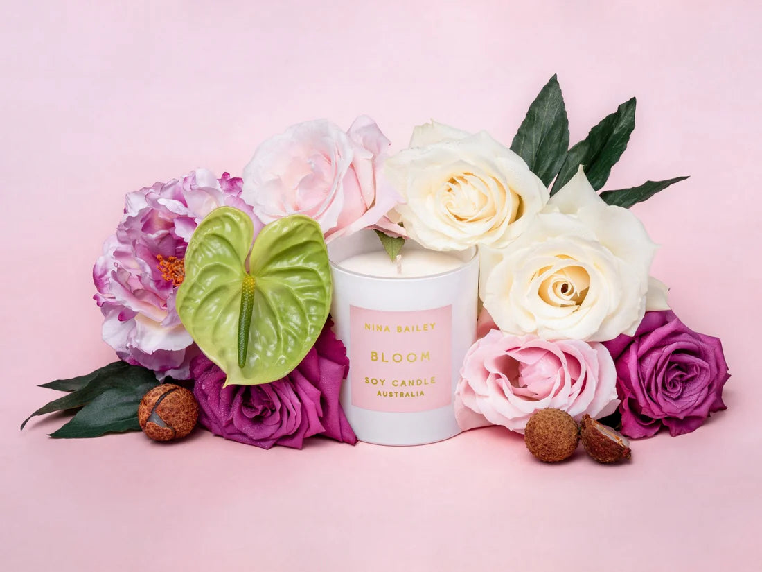 Bloom Candle - Lychee Peony