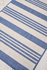 Oasis Blue & White Outdoor Runner