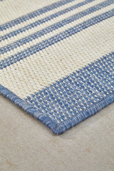 Oasis Blue & White Outdoor Runner