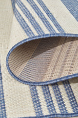 Oasis Blue & White Outdoor Floor Rug