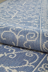 Haven Blue & White Outdoor Floor Rug