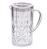 Acrylic Crystal Cut Pitcher