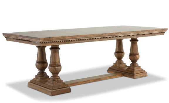 Huntington Dining Table in Walnut Grey 280cm