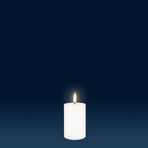 Nordic White Flameless Candle - Tall Votive