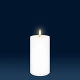 Nordic White Flameless Candle - Medium