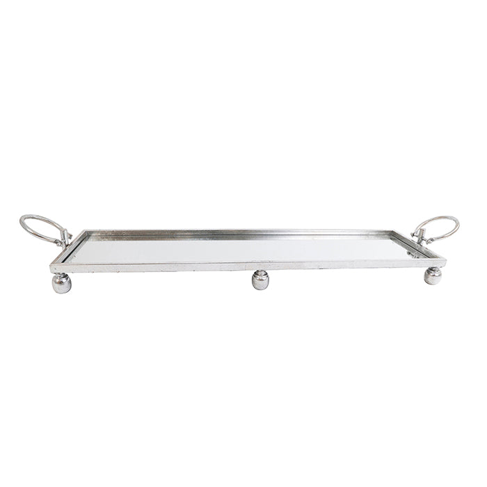 Extra Large Rustic Mirrored Tray