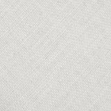 Brooklyn White Kitchen Stool With Natural Linen