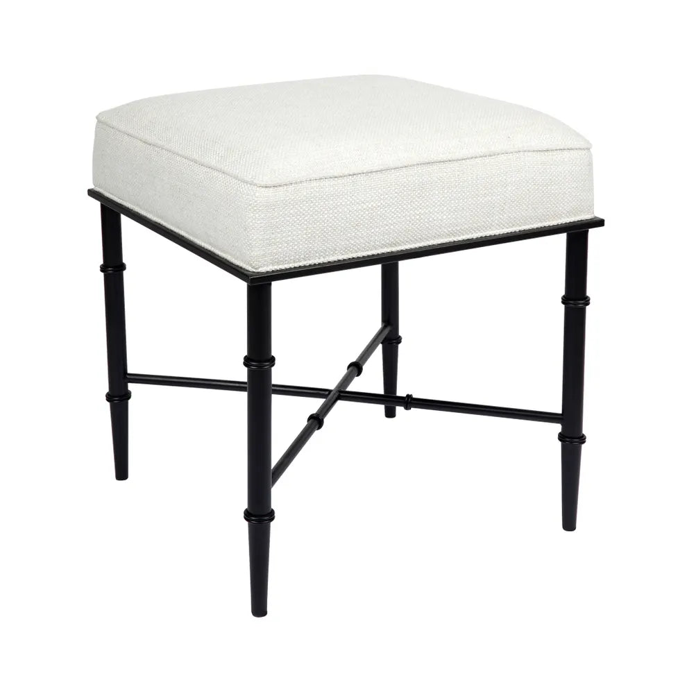 Natural Linen Stool