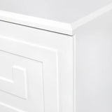 Athena Bedside Table in White