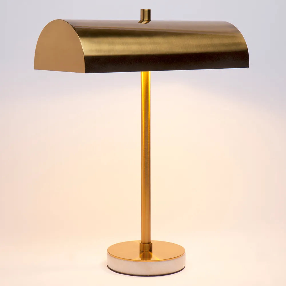 Brushed Brass Desk Lamp