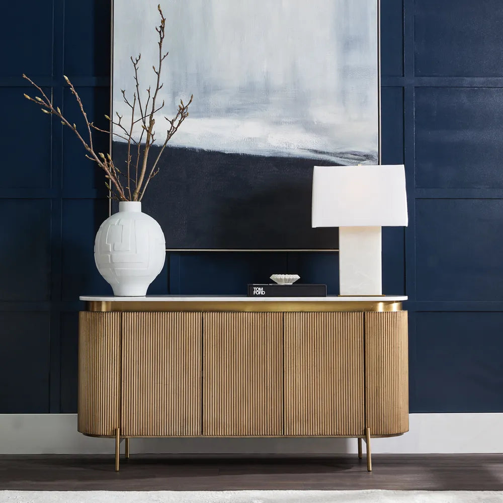 St Clair Buffet in Antique Gold
