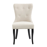 Set Of 2 Manhattan Dining Chairs In Beige