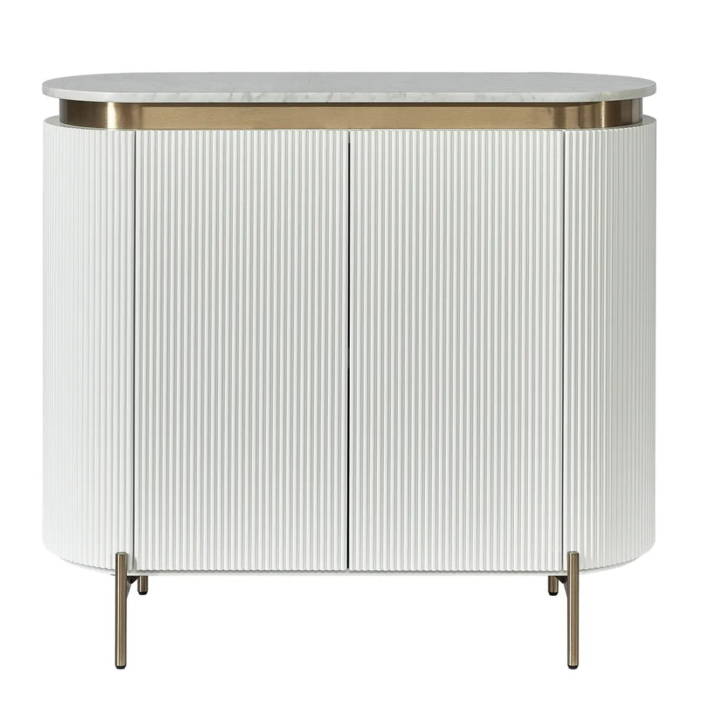 St Clair Two Door Cabinet in White