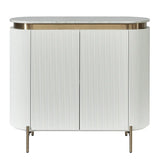 St Clair Two Door Cabinet in White