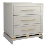 Mason Bedside Table in Grey