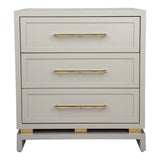 Mason Bedside Table in Grey