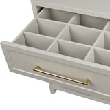 Mason Bedside Table in Grey