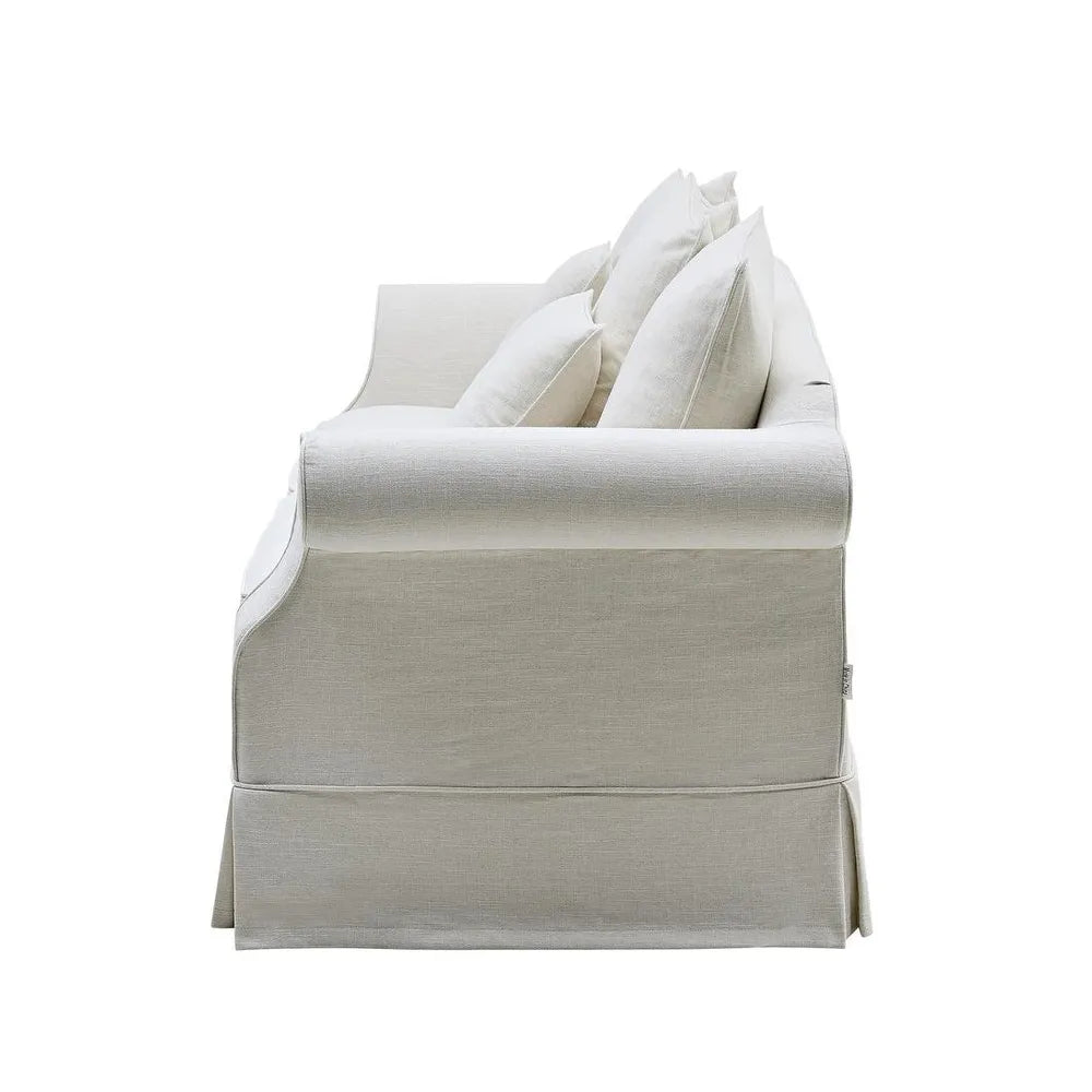 Lexington Three Seater Sofa In Classic Ivory