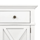 Newport Four Door Buffet In White
