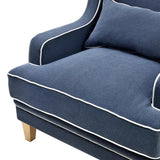 Newport Armchair In Navy
