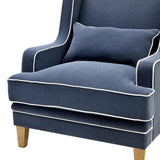Newport Armchair In Navy