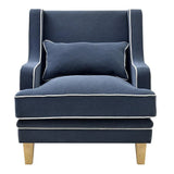 Newport Armchair In Navy