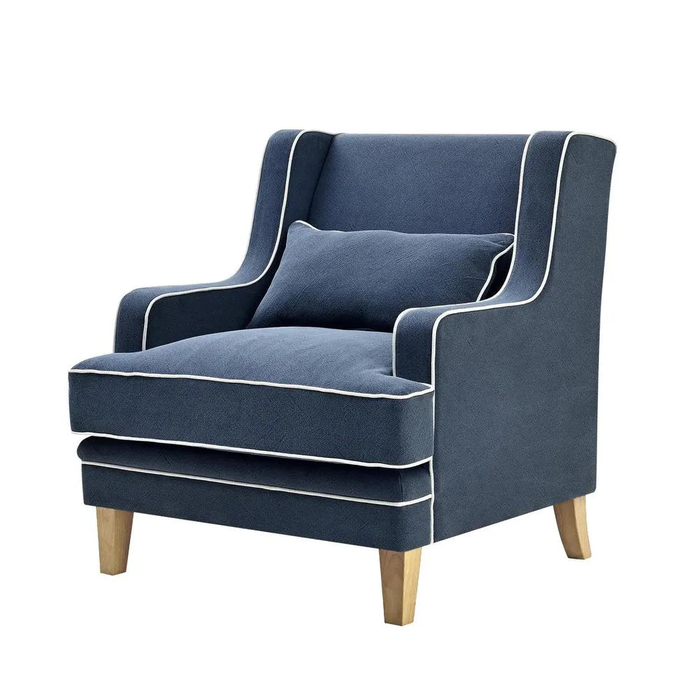 Newport Armchair In Navy