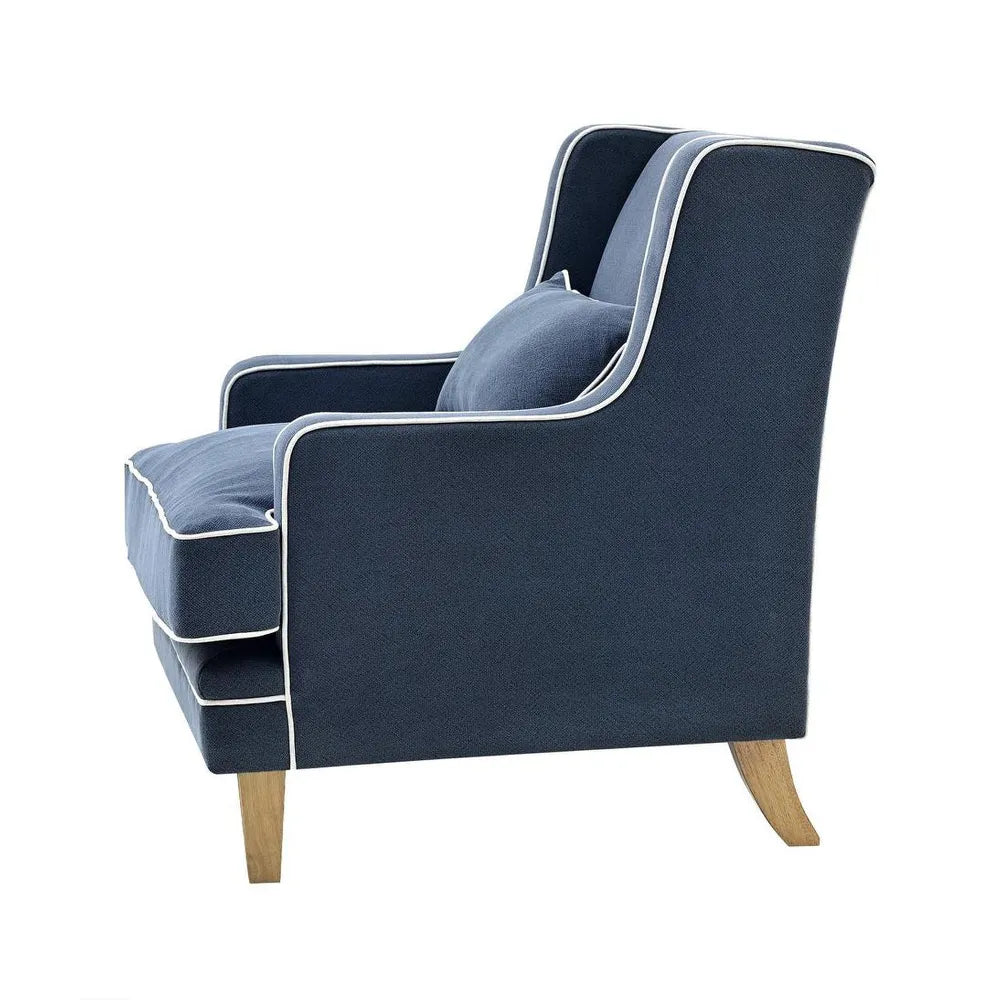 Newport Armchair In Navy