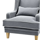 Newport Armchair In Grey