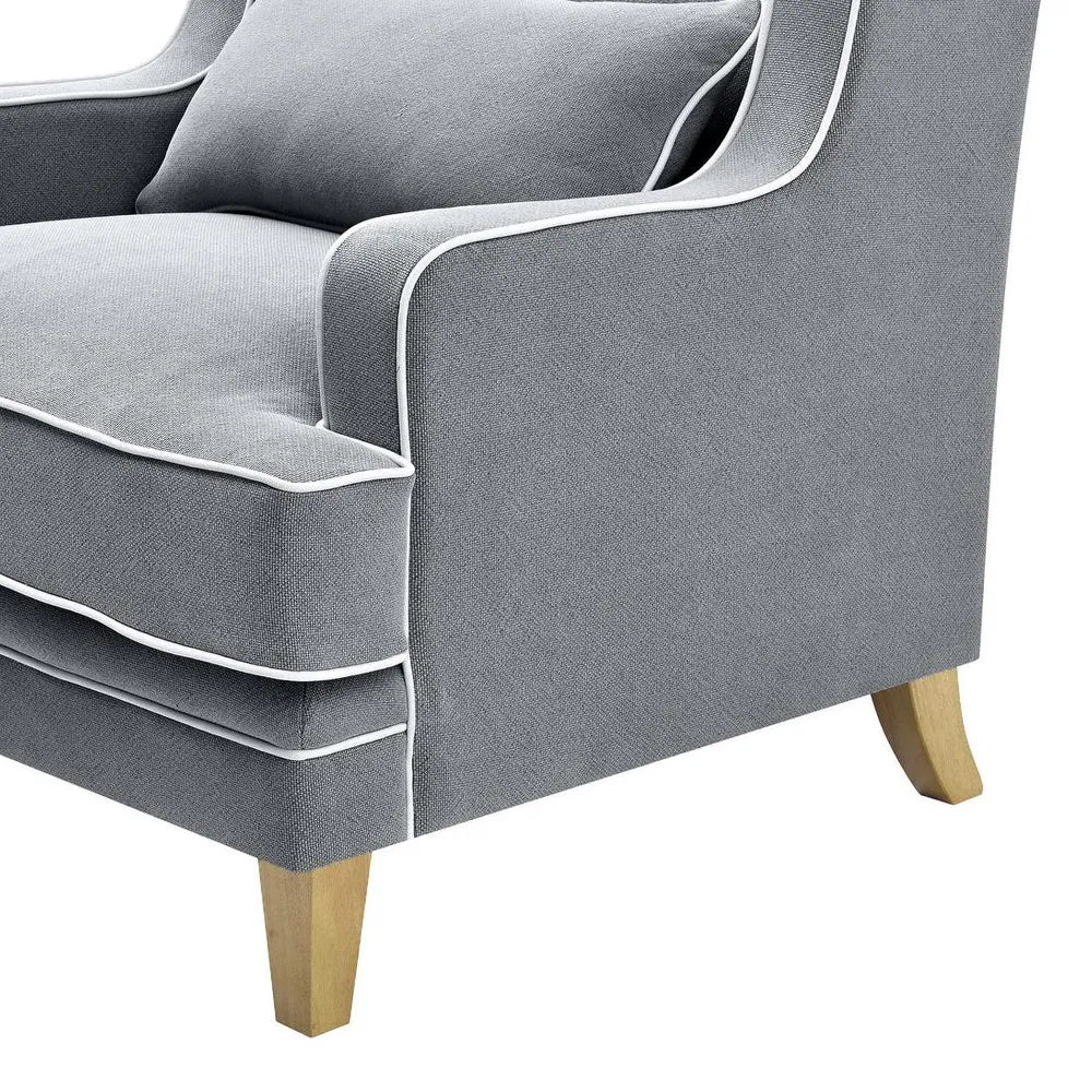 Newport Armchair In Grey