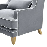 Newport Armchair In Grey