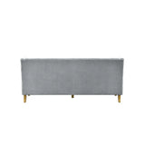 Newport Three Seater Sofa In Classic Grey