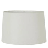Textured Ivory Linen Drum Lamp Shade