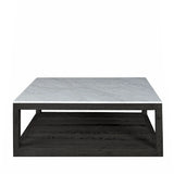 Kensington Marble Coffee Table in Black