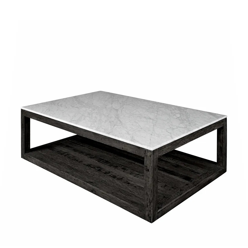 Kensington Marble Coffee Table in Black