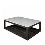 Kensington Marble Coffee Table in Black
