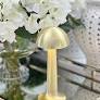 Vogue Round Top USB Touch Lamp In Gold