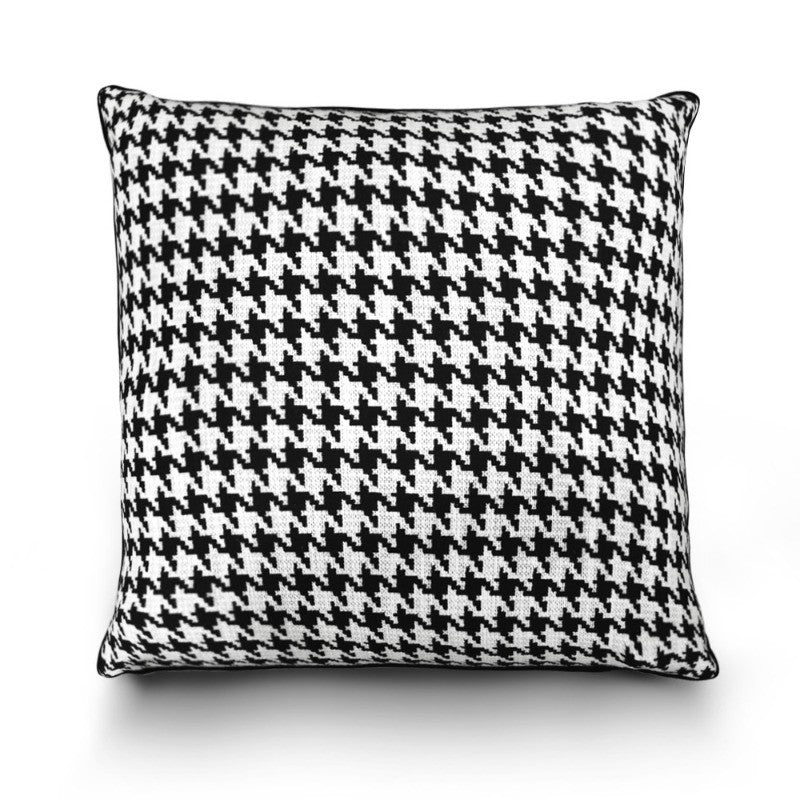 Black and White Montgomery Cushion