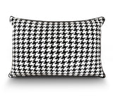 Black and White Montgomery Lumbar Cushion
