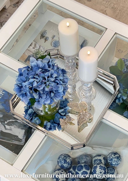 Denver Square Mirrored Tray - SAVE 30% OFF!